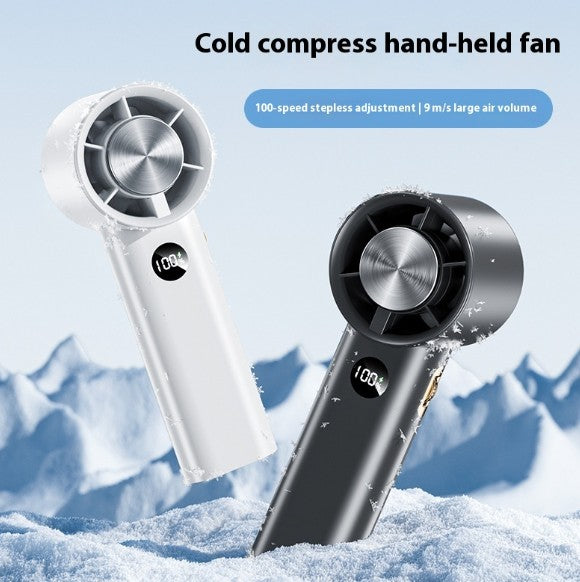 TurboChill Handheld Ice Fan