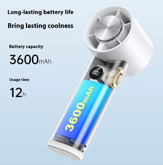TurboChill Handheld Ice Fan