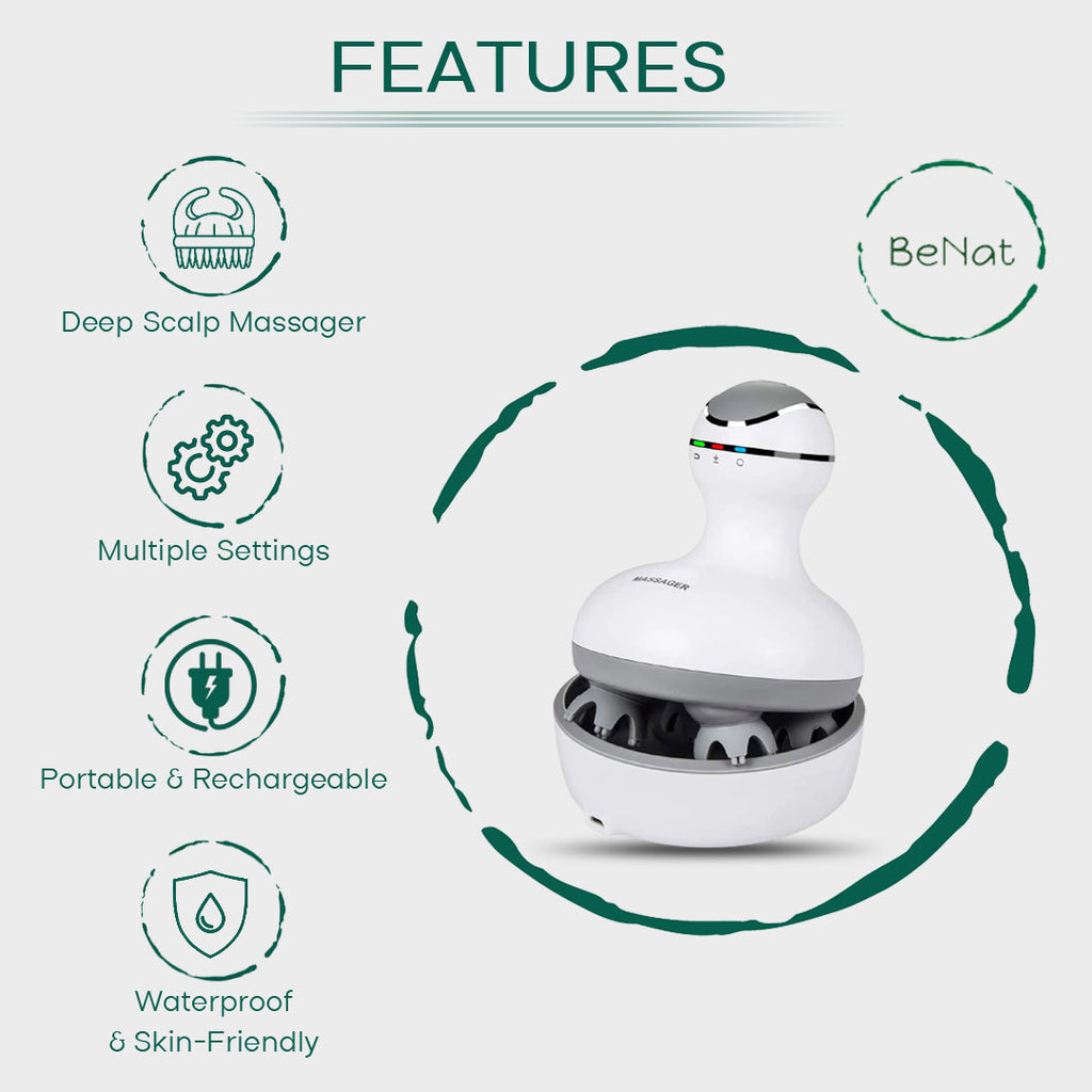 RelaxaHead Scalp Massager